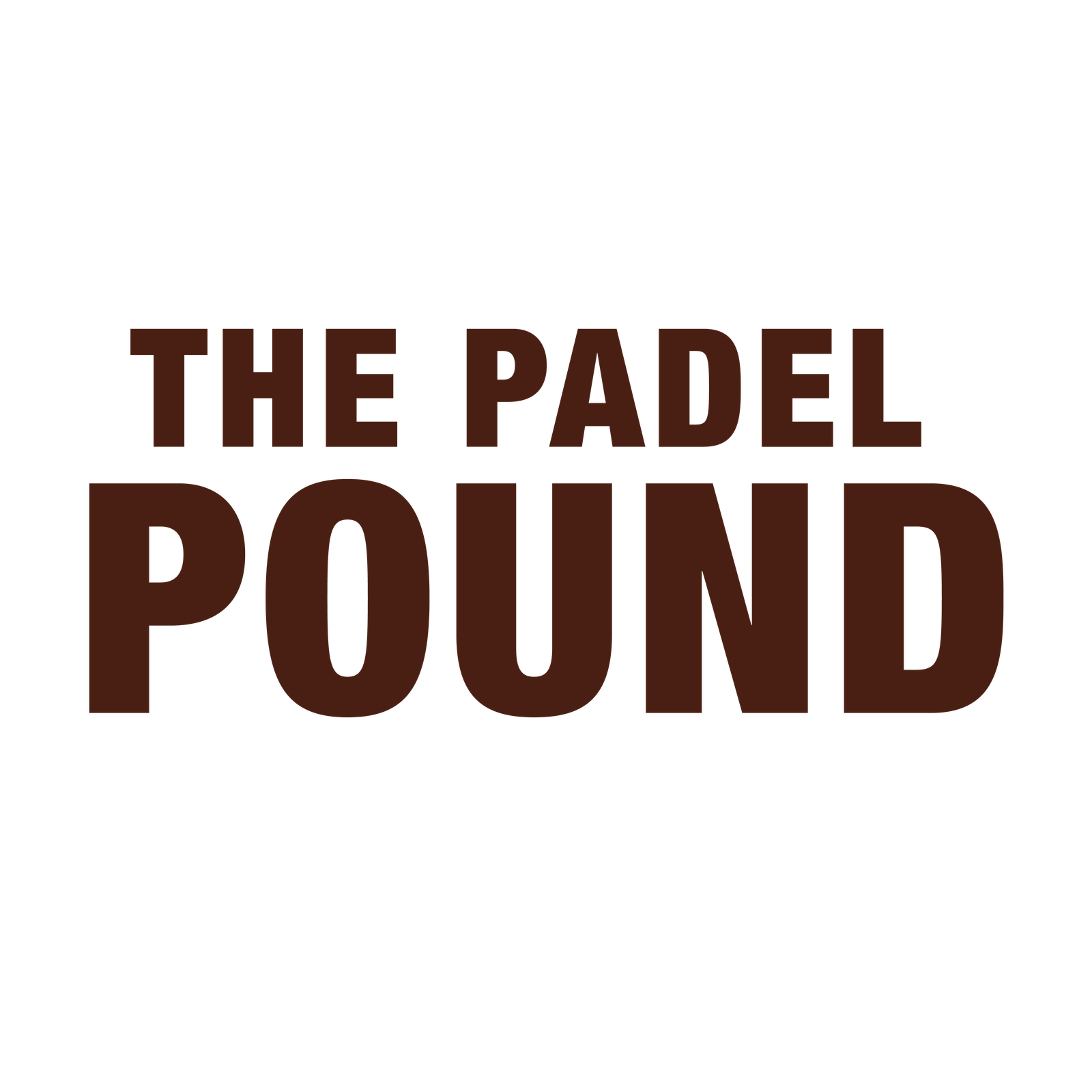 The Padel Pound (Coming Soon) logo